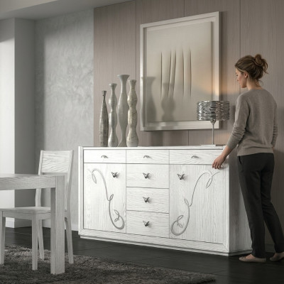 Kredens Szafa Luxury Komody Szafa Półka Meble Drewniana Szafka Włochy