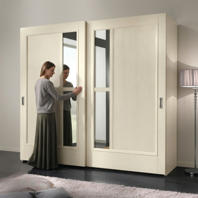 Szafki Sukienki Szafa Szafa Luksusowe Drzwi Przesuwne Design Drewno Modern