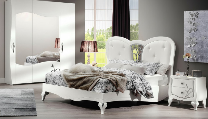 Łóżko Podkładka Design Luksusowe podwójne łóżko hotelowe Sleep Pokój Ramy łóżek Drewno