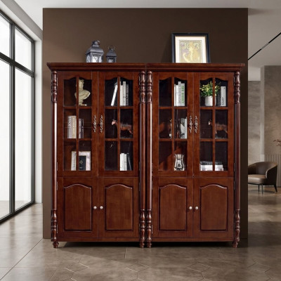 Półka na książki Galota Witryna Półka Drewno Szafa Shegał