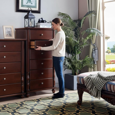 Kredens Salon Kredens Szuflady Solidne drewno Kredens Szafa Meble Nowe