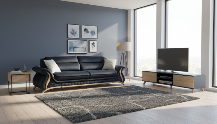 Sofa Kanapa Podkładka 3 miejsce siedzenia sztuczna skóra Sofy Kanapy Siedziba Obcios Design