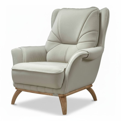 Fotel Podkładka miejsce siedzące Design Couch Fotel Relaks sztuczna skóra Lounge Living Room