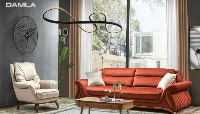 Sofa Kanapa Podkładka 3+1 Siedziba sztuczna skóra Sofy Fotel Siedziba Obcios Design