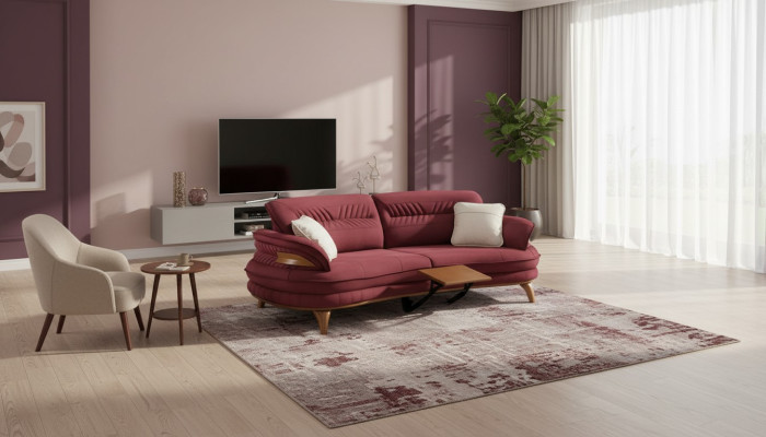 Sofa Trzyosobowa Podkładka Kanapy Sofy Meble do Salonu Classic