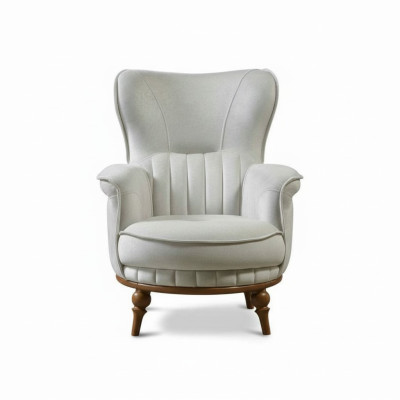 Fotel Luxury Design Włókienniczy Pokój dzienny Meble Lounge w stylu klasycznym