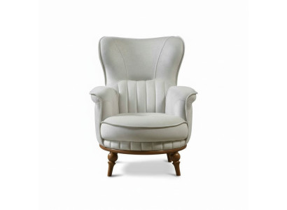 Fotel Luxury Design Włókienniczy Pokój dzienny Meble Lounge w stylu klasycznym
