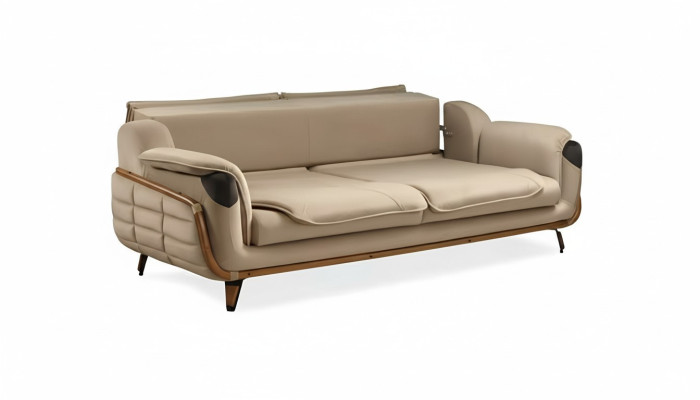 Sofa 3 miejsce do siedzenia Klasyczne kanapy Luksusowe meble Sofy Sofa Materiał