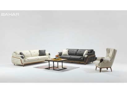 Zestaw sofowy 3+3+1 miejsce do siedzenia Grupa Sofa Fotel Sofas Classic Set