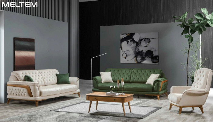 Ustawić luksusowy salon Zestaw sofowy 331 Siedziba Sofa Fotel Sofy 3-częściowe