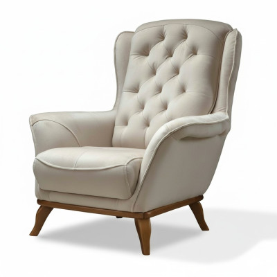 Fotel Luxury Design Meble Styl Klasyczny Włókienniczy Salon