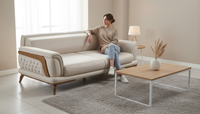 Kanapa Sofa Klasyczny Styl Kanapy Sofa Trzyosobowa Meble 3 miejsce do siedzenia