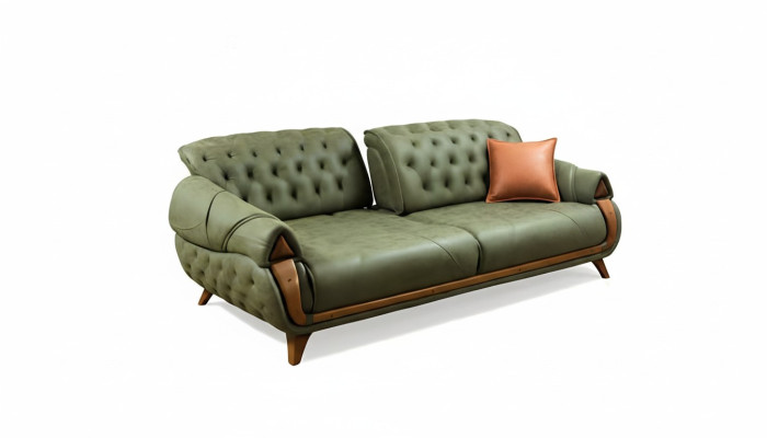 Klasyczna trzyosobowa sofa rozkładana Podkładka Meble salon 3 Siedziba