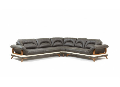 Narożnikowa kanapa Sofa w kształcie litery L podkładka sofy Żywy krajobraz tkanina sofa