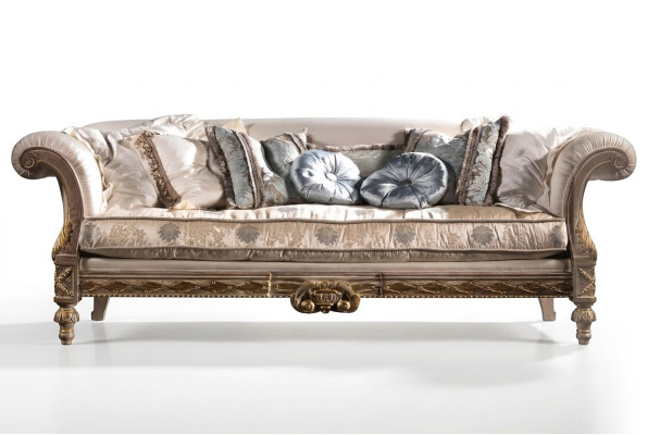 Sofa trzyosobowa Chesterfield klasyczna Żywy krajobraz sofa tekstylna 3 Siedziba kanapa