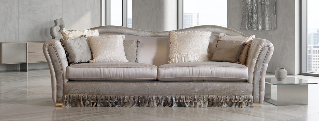 Sofa trzyosobowa Chesterfield klasyczna Żywy krajobraz sofa tekstylna 3 Siedziba New