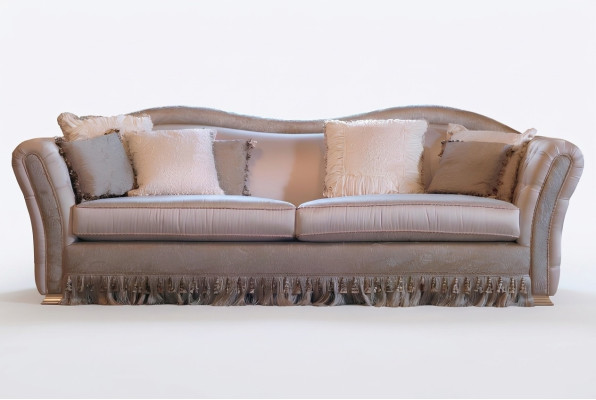 Sofa trzyosobowa Chesterfield klasyczna Żywy krajobraz sofa tekstylna 3 Siedziba New