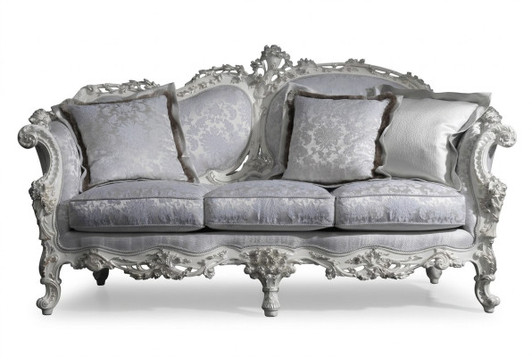 Sofa trzyosobowa Chesterfield klasyczna Żywy krajobraz sofa tekstylna 3 Siedziba Couch