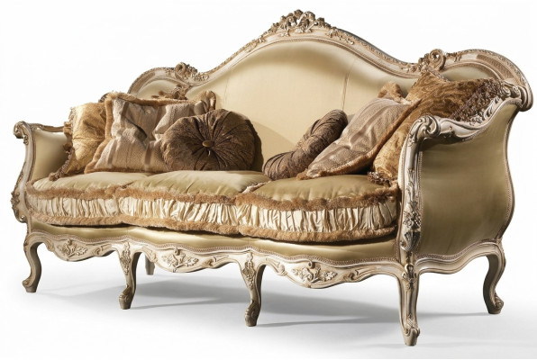 Włókienniczy Sofa Kanapa Podkładka Sofa 3 miejsce siedzące Sofy Sofy Art deco trzymiejscowe Nowe