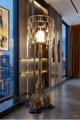 Luksusowa Lampa Podłogowa Lampa Podłogowa Lampa Lampy Meble Włoskie Meble Nowość