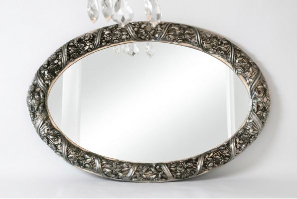 Lustro Design lśniące ściany 140x90 cm Barokowe Rokoko Włoskie Meble Meble