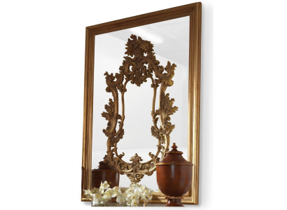 Lustro Lustro Baroque Rokoko lustro ścienne Włoskie Meble Lustro