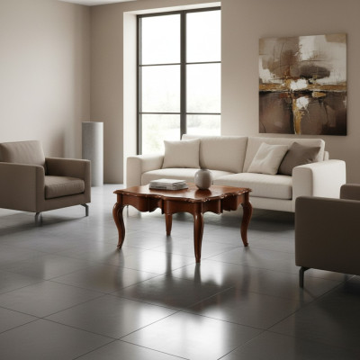 Barokowy Rokoko Stolik kawowy Tabela Prawdziwe drewno Meble stoły Włochy Nowy