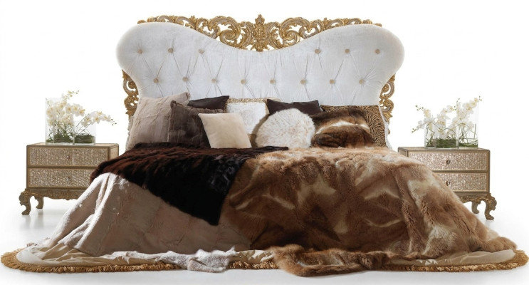 Chesterfield Łóżko Zagłówek łóżka Podkładka Hotel Meble Meble Włoskie