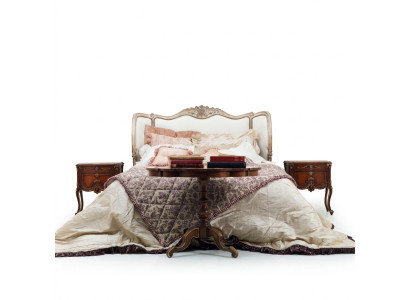 Classic Łóżko Podwójne łóżko Chesterfield Luxury Meble Italian Furnishings