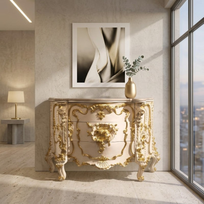 Kredens Salon Komody Szuflady Drewno Kredens Szafa Szafki Solidny