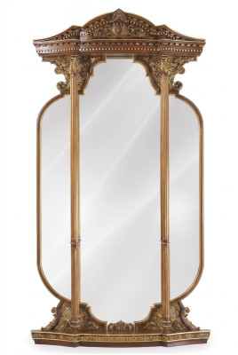 lustro ścienne Lustro rzeźba włoskie meble Meble 125x224cm Nowość