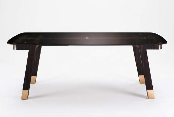 Stół obiadowy jadalnia Nowoczesny Salon Kuchnia stoły Design Tabela Metal Meble Nowość