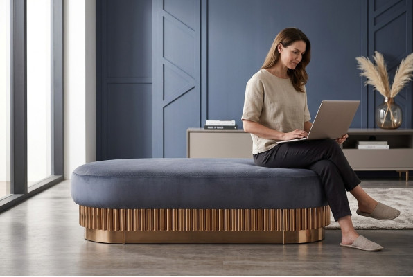 Siedziba Podkładka Ławka Podkładka Siedziba Stołek Ławka Materiał Designerski podnóżek w stylu drewna