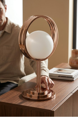Designerska lampa stołowa Lampy Oświetlenie Tabela Lampa Leuchten Włochy Meble