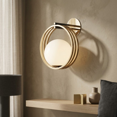 Kinkiet Lampa Lampy Lampy Lampa Włoskie meble Stal nierdzewna Nowość