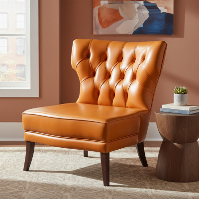 Chesterfield Skóra Fotel Podkładka Krzesło Luxury Meble Sofa Kanapa Biurowa Krzesła Nowość