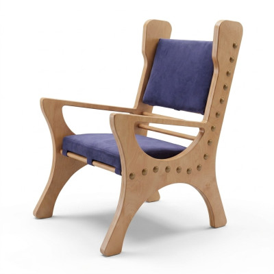 jadalnia Krzesło 1 miejsce siedzące Fotel Drewno Luxury Class Baroque Rococo Design Meble Nowe