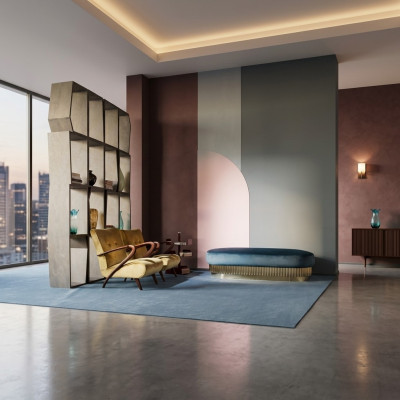 Fotel Salon Sofa Sofa Jednoosobowa Podkładka Włoskie Meble Aksamit Design