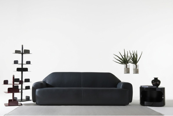 Sofa Meble do Salonu Sofy Trzyosobowe Sofy Włoska Skóra Kanapa Luksusowa Podkładka