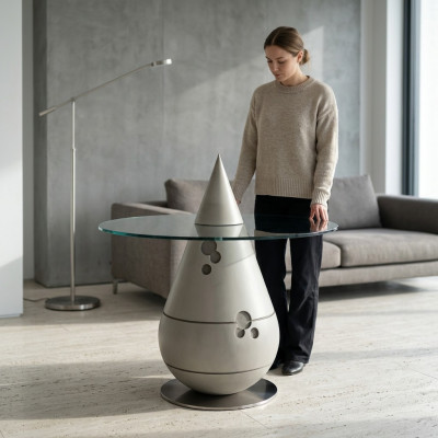 stolik kawowy stolik drewniany salon Meble Design Tabela Stoliki do ekspresu Luxury Meble Nowość