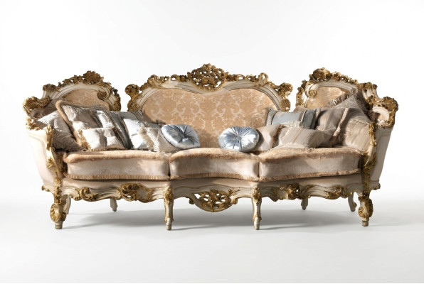 Design Sofa 4-osobowa Siedziba Sofy Włókiennicze Design Włochy Meble 4 miejsce do siedzenia Kanapa Podkładka