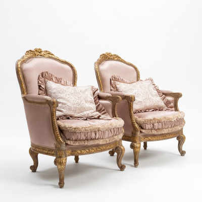Fotel Fotel Czytanie Krzesło UszyFotel Luksusowa Sofa Podkładka Meble Włoskie