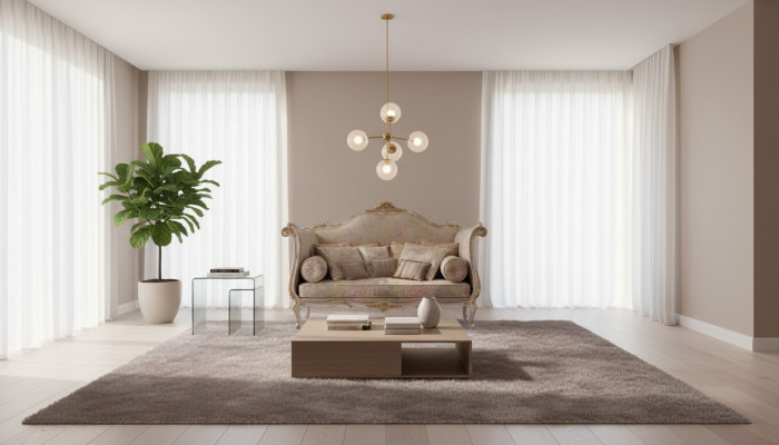 Designerska Sofa Meble Sofy 4 miejsce do siedzenia Czteroosobowa Podkładka Kanapa Materiał Podkładka Meble