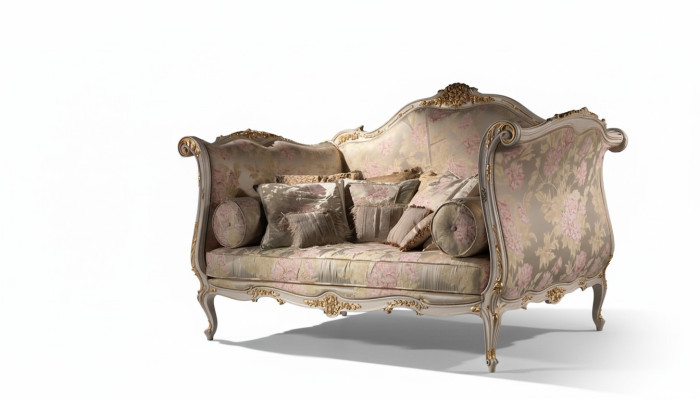 Designerska Sofa Meble Sofy 4 miejsce do siedzenia Czteroosobowa Podkładka Kanapa Materiał Podkładka Meble