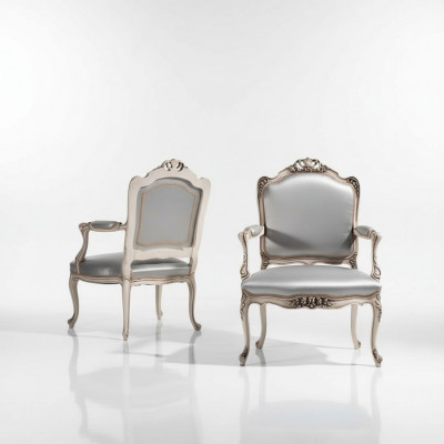 Krzesło Design Solidne drewno Podłokietniki Luksusowy Fotel jadalnia Salon Meble biurowe