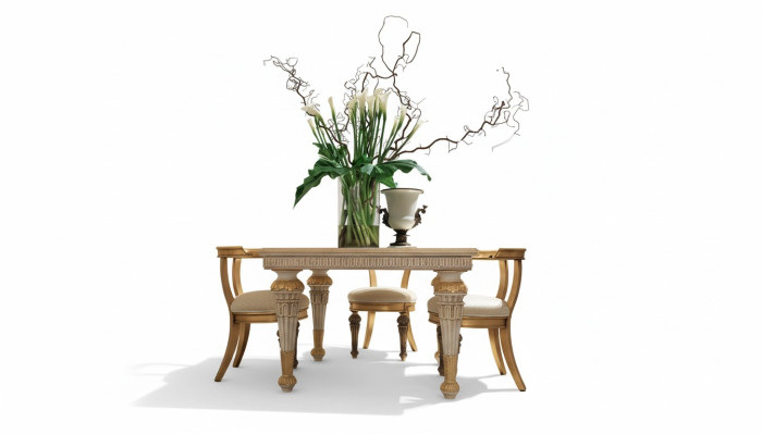 Tabela Stół obiadowy Drewno Stoły jadalnia stoły Design Drewno Luxury Meble Włochy