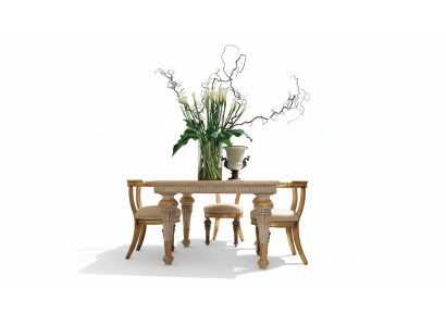 Tabela Stół obiadowy Drewno Stoły jadalnia stoły Design Drewno Luxury Meble Włochy