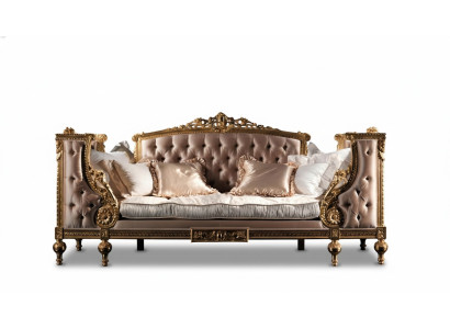 Sofa trzyosobowa kanapa Podkładka Meble Chesterfield Barokowy Rokoko w stylu Antyk Nowa