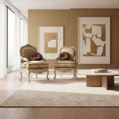 Fotel Biblioteka Czytanie Krzesło UszyFotel Sofa Podkładka Włoskie Meble Luxury