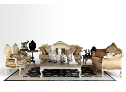Design Sofy Sofa Ustawić Grupa Modern Luksusowy elegancki zestaw wypoczynkowy 3+2+1+1 miejsce do siedzenia
